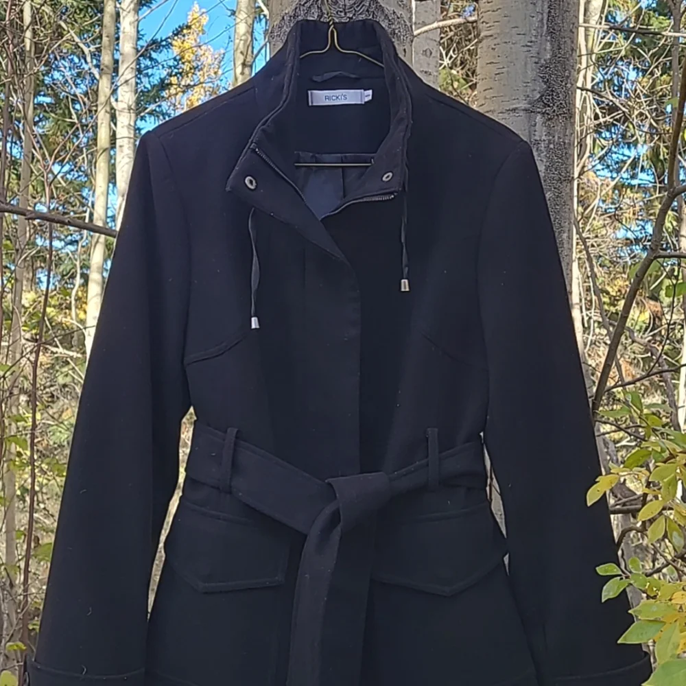 Ricki's Classic Warm Pea Coat - Picture 2 of 11